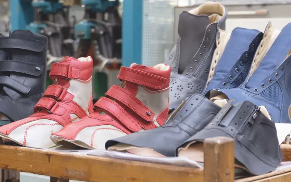 Ausführung der Schuhe