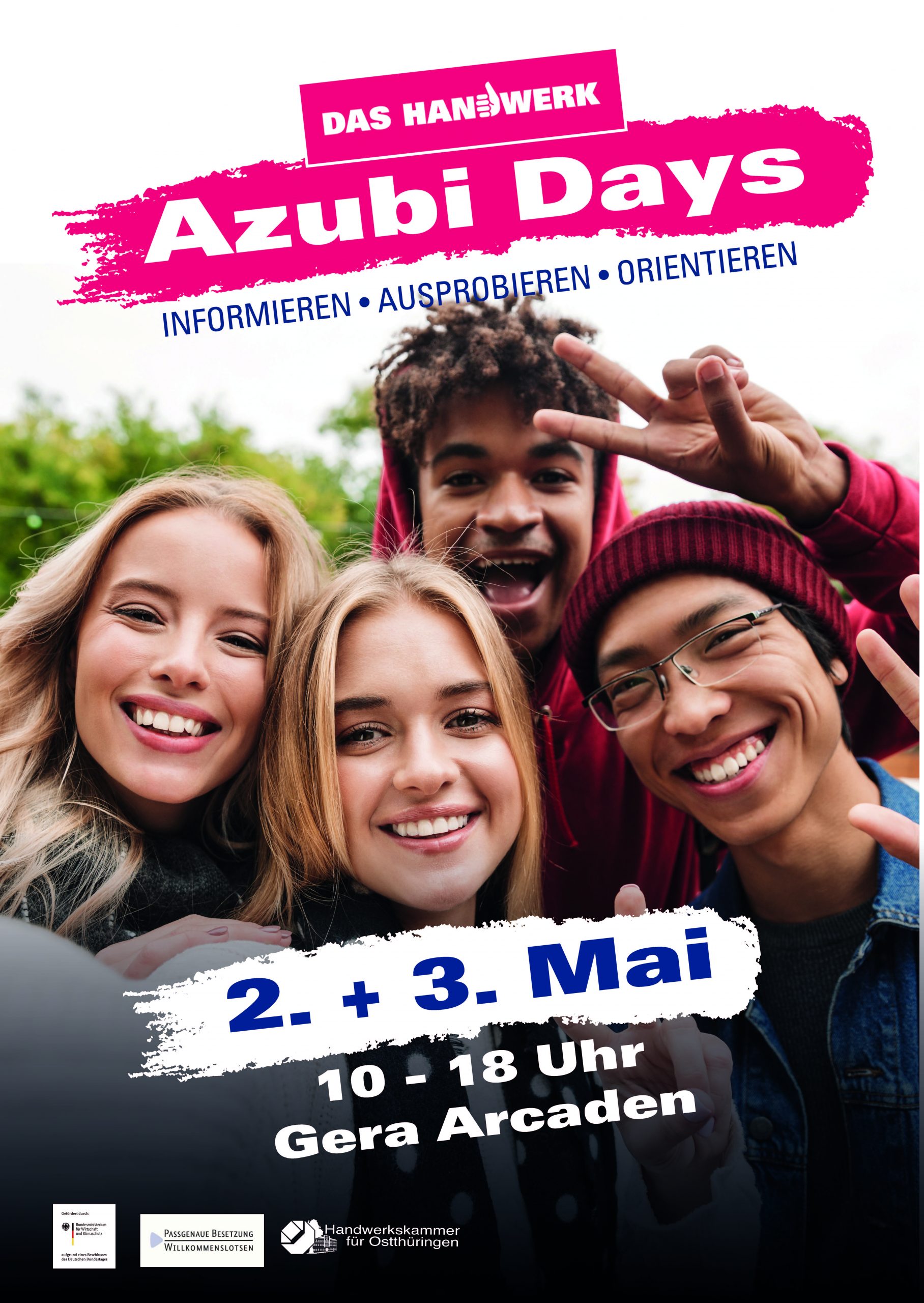 Azubi Days in den Gera Arcaden am 2. und 3.5.24