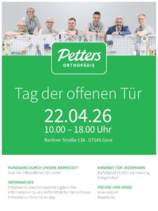 Tag der offenen Tür am 22. April 2026 in Gera